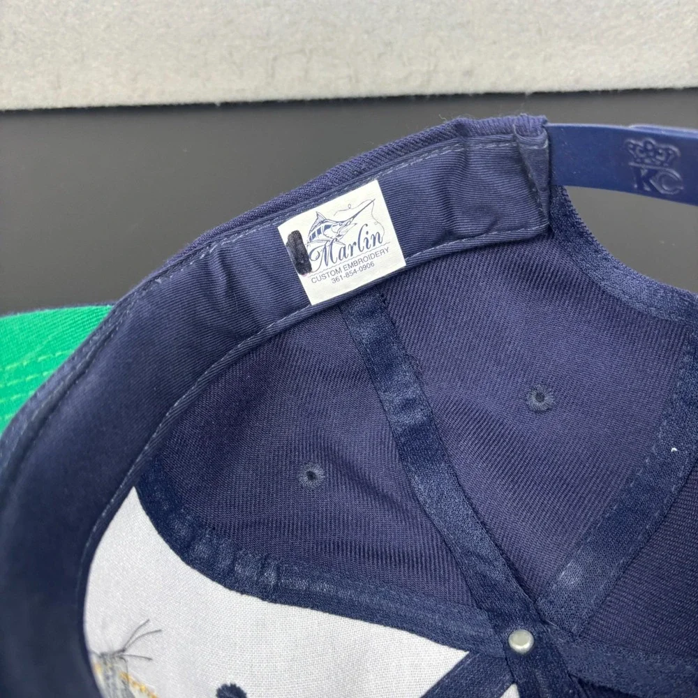 Vintage Great Lakes Cruise 2000 Navy Blue Ship Military Hat Snapback Cap
